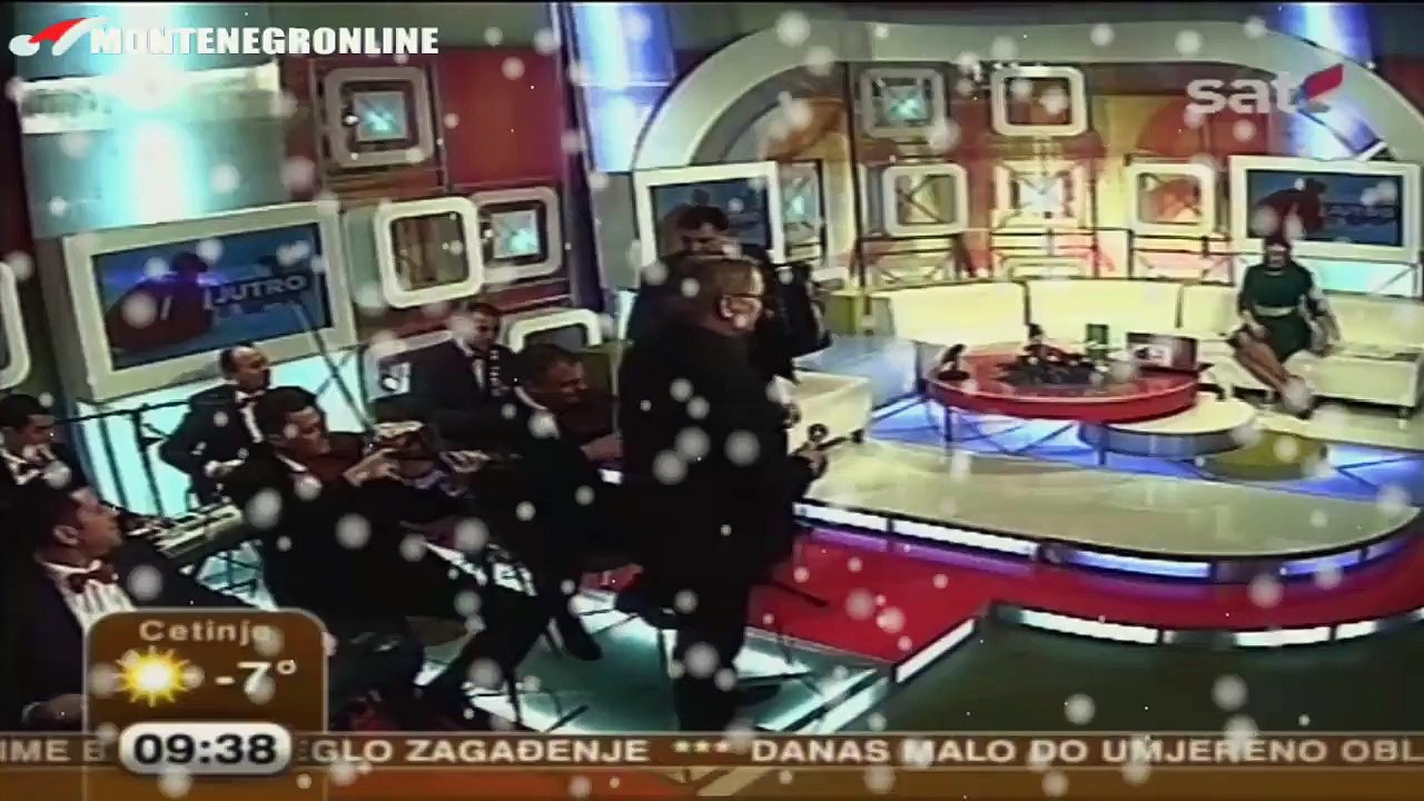 Zoran Kalezić i orkestar Omera Hodžića |Splet hitova uživo (www.rtcg.me 27/12/2014)