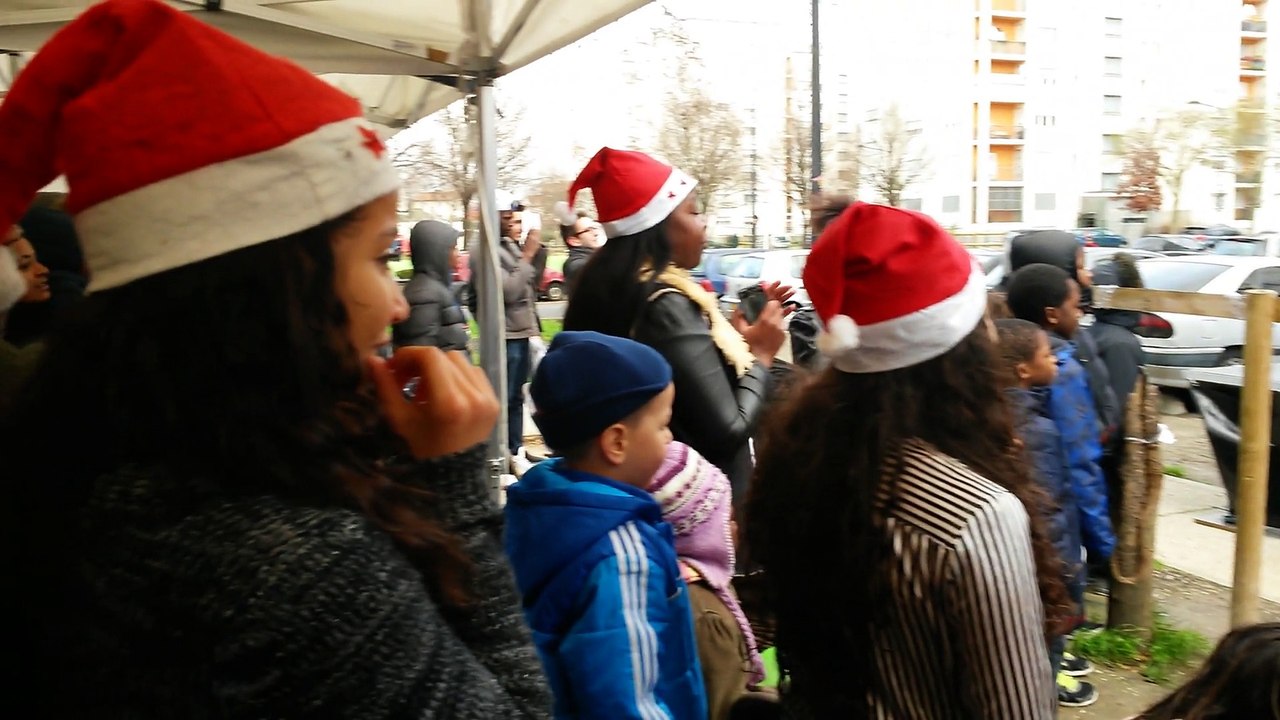 Démo de Body Art à la fête de Joliot-Curie