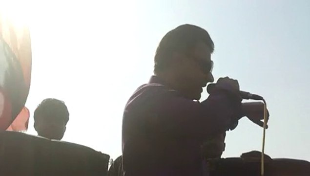 Bedari March- Ayaz Latif Palijo speech at Jhok Sharif Dec 26,2014