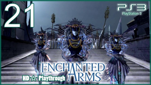 Enchanted Arms 【PS3】 - Pt.21「GOLEM Battle - Evil Eye│BOSS Battle - Lady Azlight」