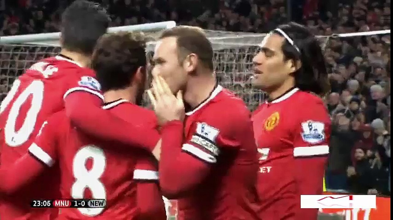 MANCHESTER UNİTED 3-1 NEWCASTLE UNİTED 26-12-2014 - Highlights