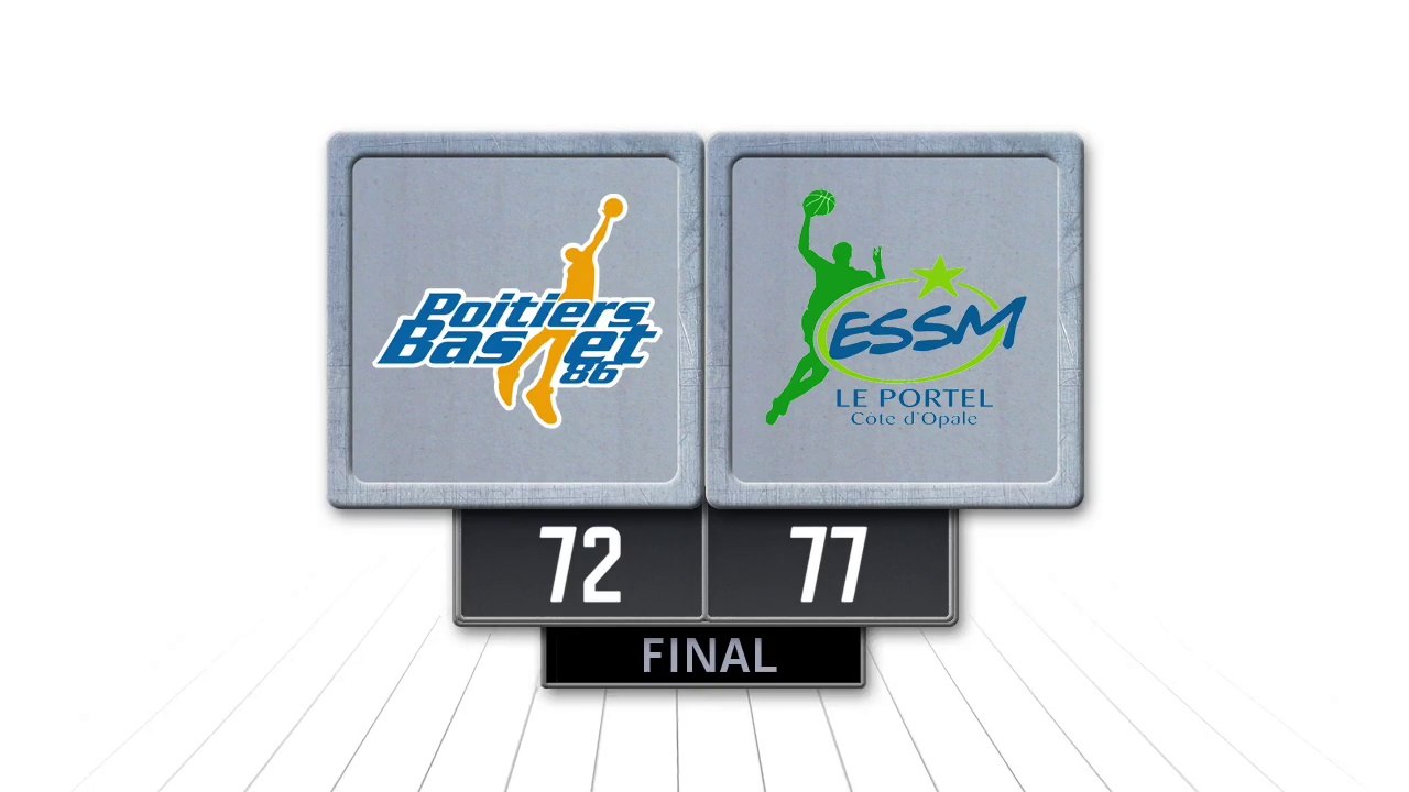 Basket, Pro B, J14 : Poitiers - Le Portel (2014-2015)