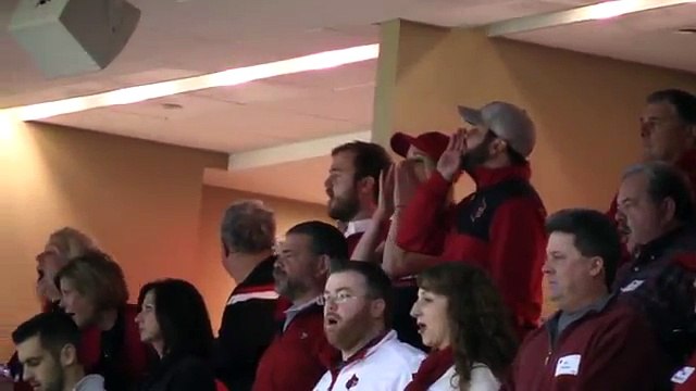 Jennifer Lawrence Louisville vs. Kentucky Jennifer Lawrence Does C-A-R-D-S Cheer 12-27-2014