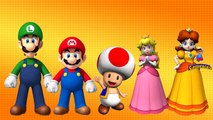 Super Mario Cartoon Finger Family Rhymes | Finger Family Nursery Rhymes | Finger Family