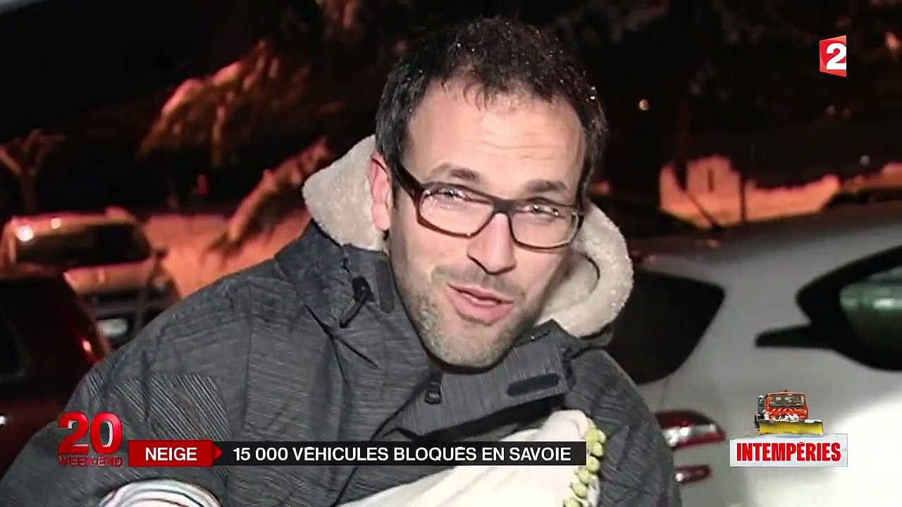 Neige : embouteillage monstre à Albertville