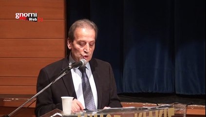 Τι είπε ο Παραστατίδης στο Συνεδριακό Κιλκίς το Σάββατο 27 Δεκεμβρίου 2014