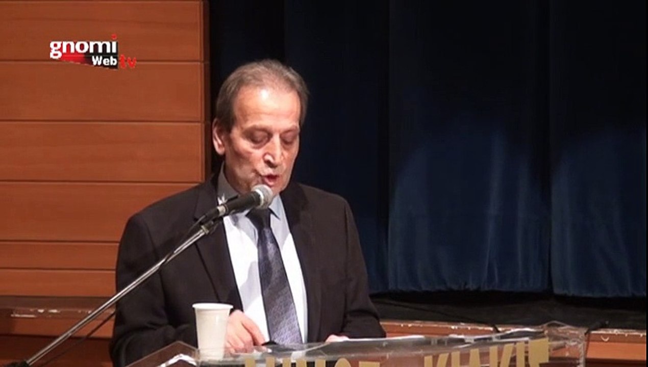 Τι είπε ο Παραστατίδης στο Συνεδριακό Κιλκίς το Σάββατο 27 Δεκεμβρίου 2014