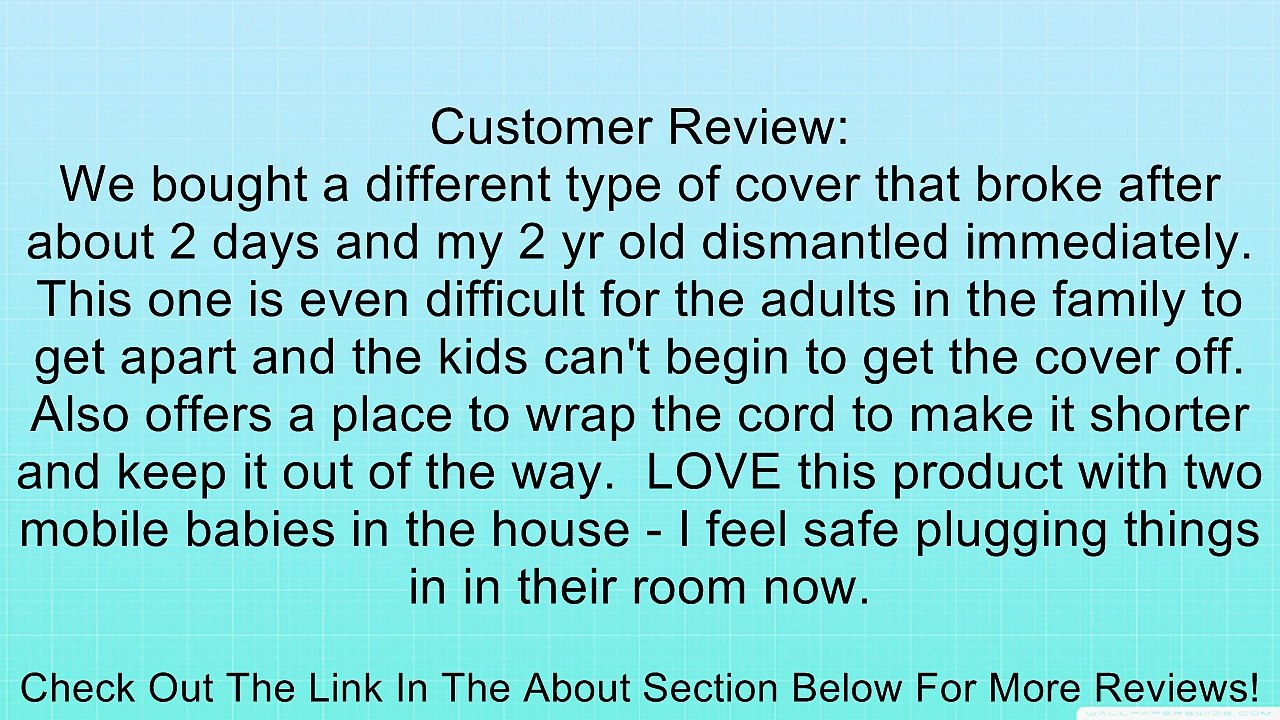 Double-Touch Plug 'N Outlet Covers - 2 pack Review