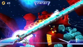 Sonic Rivals - Silver : Zone Meteor Base Acte 2