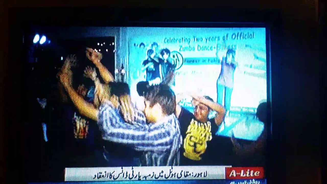 A-Lite TV report on Zumba Anniversary by Zumba Star Nasrullah Michel Ansari