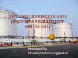 IOCL Career Through Gate (Engineers Recruitment Online 2015)