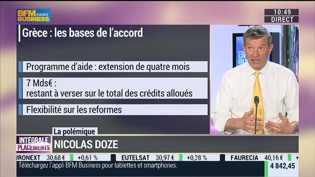 Nicolas Doze: La Grèce va soumettre son programme de réformes à l'Eurogroupe - 23/02
