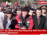 Trabzon-1 3g- Şehit Astsubay Başçavuş Halit Avcı Son Yolculuğuna Uğurlanıyor