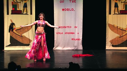 Sarasvati Dance winner of Belly dancer of the World 2014 Germany