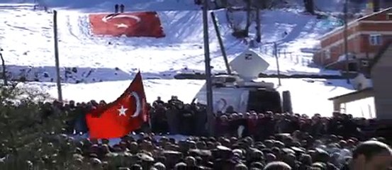 Şah Fırat şehidine son görev