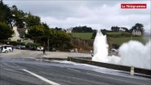 Grandes marées. Spectacle assuré à Crozon !