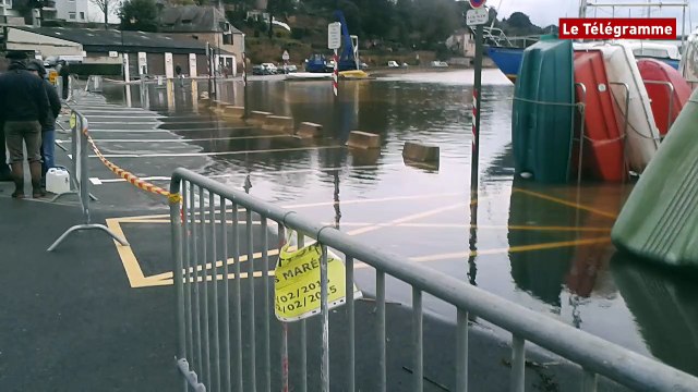 Pays de Vannes. Très grande marée. Petit spectacle
