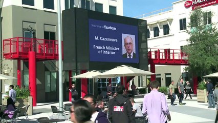 French Interrior minister in Silicon Valley to talk terrorism