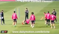 Gareth Bale fail in Real Madrid training 2015