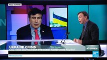 Mikheil Saakashvili: 'Russia is after the whole of Ukraine'