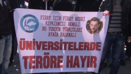 Üniversiteli Gencin Öldürülmesi Ankara'da Protesto Edildi