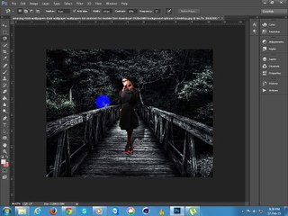 How to Cutting Picture nd Make Shadow in Photoshop