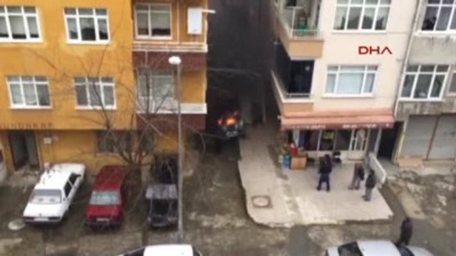 Ordu - Park Halinde Yanan Cip Korkuttu