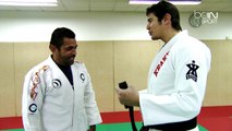 Vincent Parisi Coach le Footballeur Sonny Anderson au Jujitsu Brésilien. Gokudo et frères Olivier.