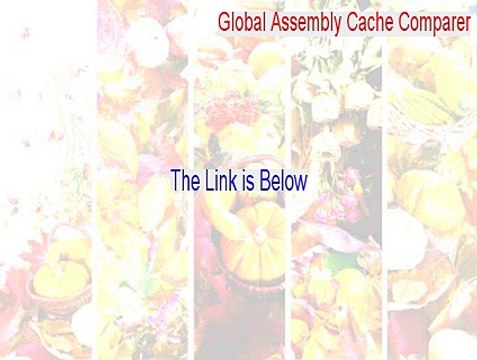 Global Assembly Cache Comparer Full Download [Global Assembly Cache Comparer]