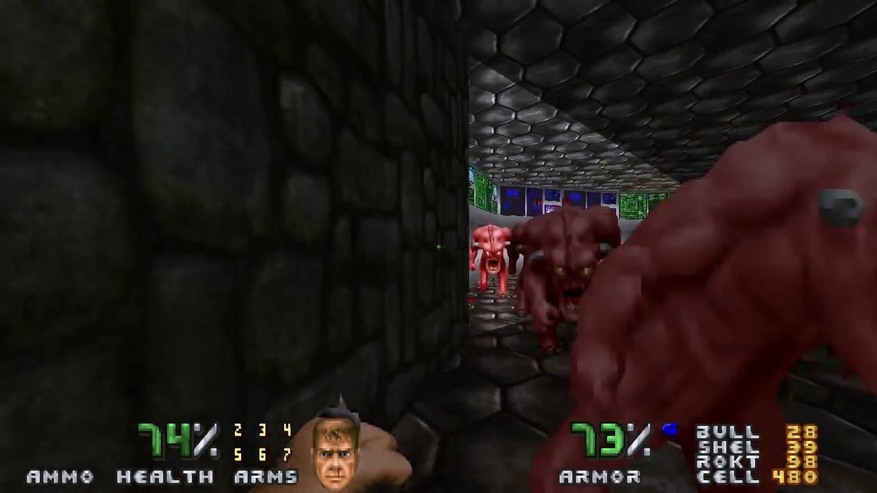 Let's Play - DooM 2 @ Ultra-Violence [Deutsch] -- MAP09 [2/2] (1080p)