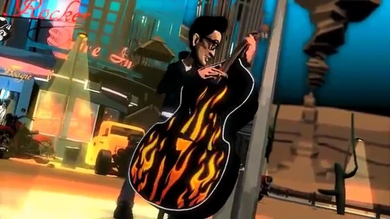 Lee Rocker Rockabilly Boogie Animated Video