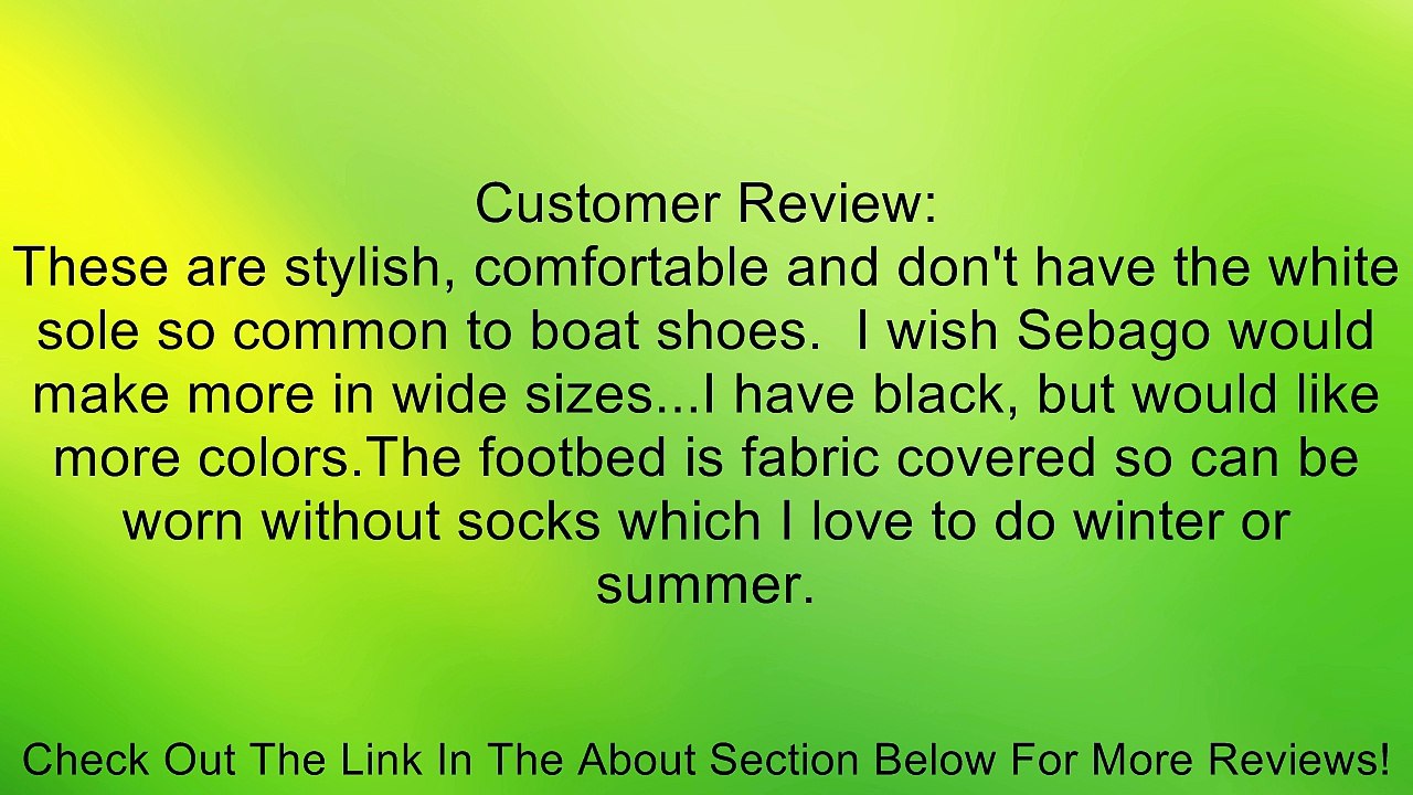 Sebago Women's Bolton Slip-On,Sangria,5 M US Review