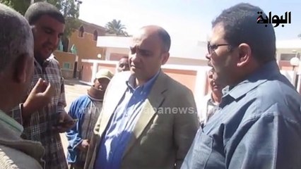 أهالي إسنا يشكون مشروعات الصرف للجنة مجلس الوزراء