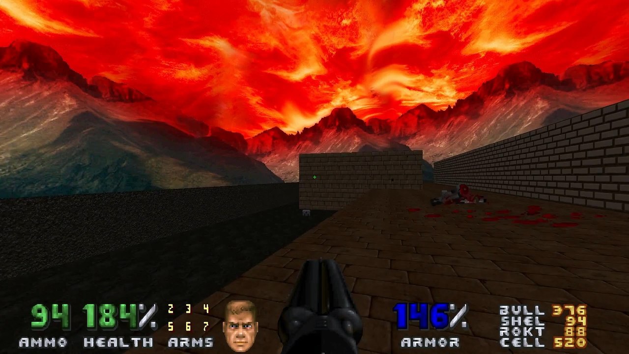 Let's Play - DooM 2 @ Ultra-Violence [Deutsch] -- MAP12 [1/2] (1080p)