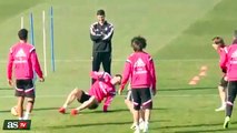 Gareth Bale FAIL in Real Madrid training 2015