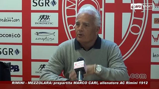 Icaro Sport. Rimini-Mezzolara, il pregara di Marco Cari