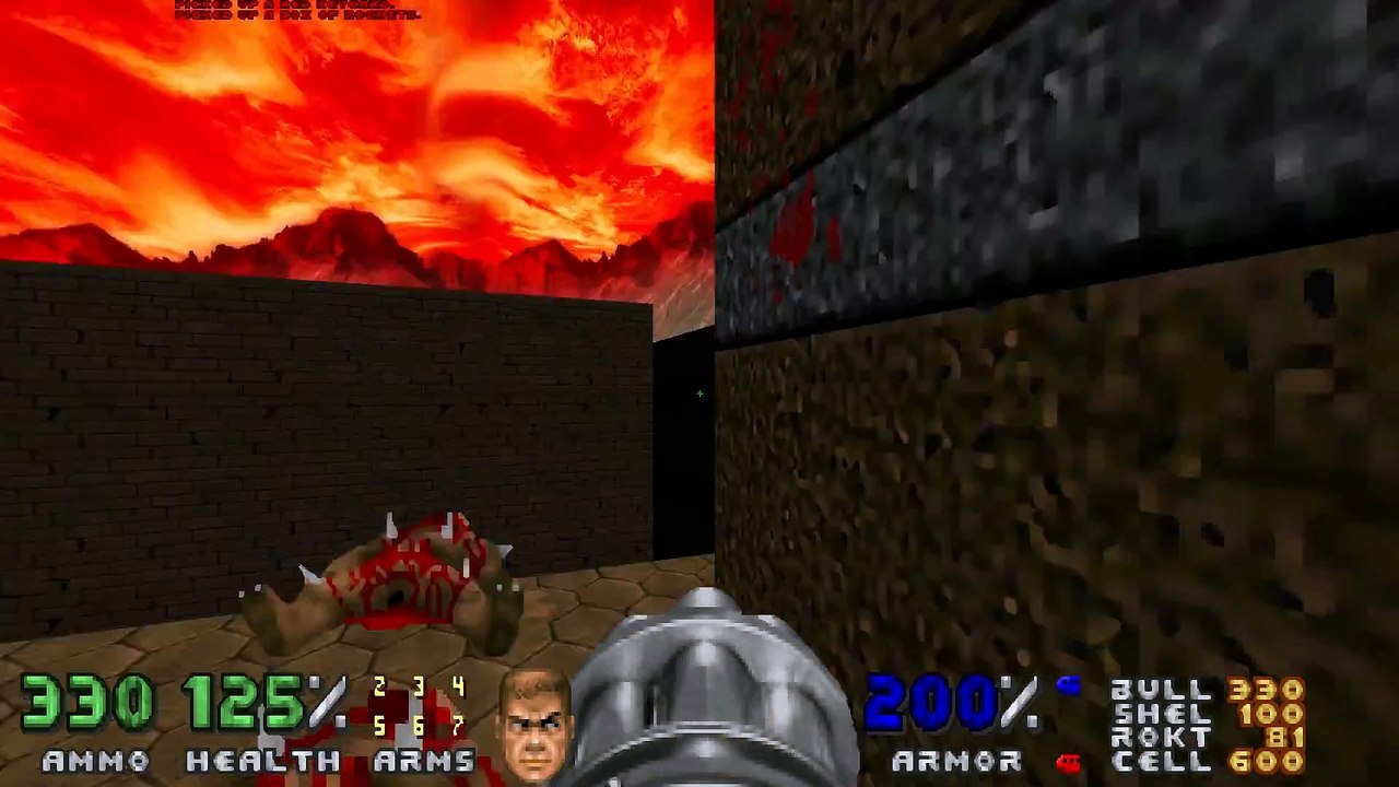 Let's Play - DooM 2 @ Ultra-Violence [Deutsch] -- MAP13 [2/2] (1080p)
