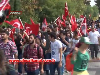 Fırat, "Atatürk ve bayrak" eyleminin ardından tehdit edilmişti