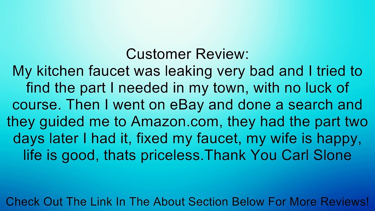 Kohler GP1016515 Valve for Single-Control Faucets Review