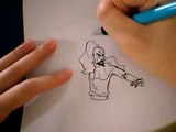 Tenzin from Avatar: Legend of Korra in 11 Minutes - Draw Against Time #23