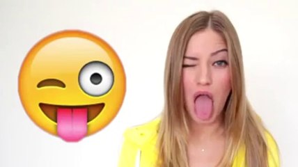 Face Art by a Girl, It Indicates our daily expressions