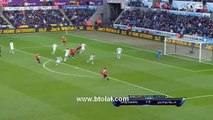اهداف مباراة سوانزي سيتيt ومانشستر يونايتدt (2-1) || الدورى الانجليزى
