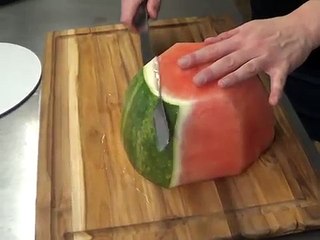 How to Make a Fresh Watermelon Cake