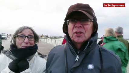 Mont-Saint-Michel. Le public ravi du spectacle