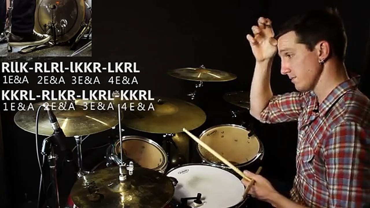 "Pedals & Sticks" Drum Fill Tutorial - With KJ-Rias