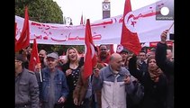 راهپیمایی ضد تروریسم در تونس