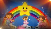 Dora The Explorer Cartoon Kids Dora the Explorer Twinkle Twinkle Little Star Nursery Rhyme