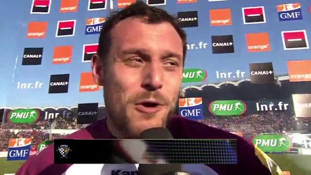 TOP14 - Bordeaux-Toulon: Interview Lionel Beauxis (BOR) - J18 - Saison 2014/2015