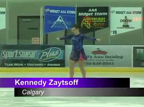2015 Special Olympic Alberta Winter Games - Kennedy Zaytsoff - Level 6 Elements