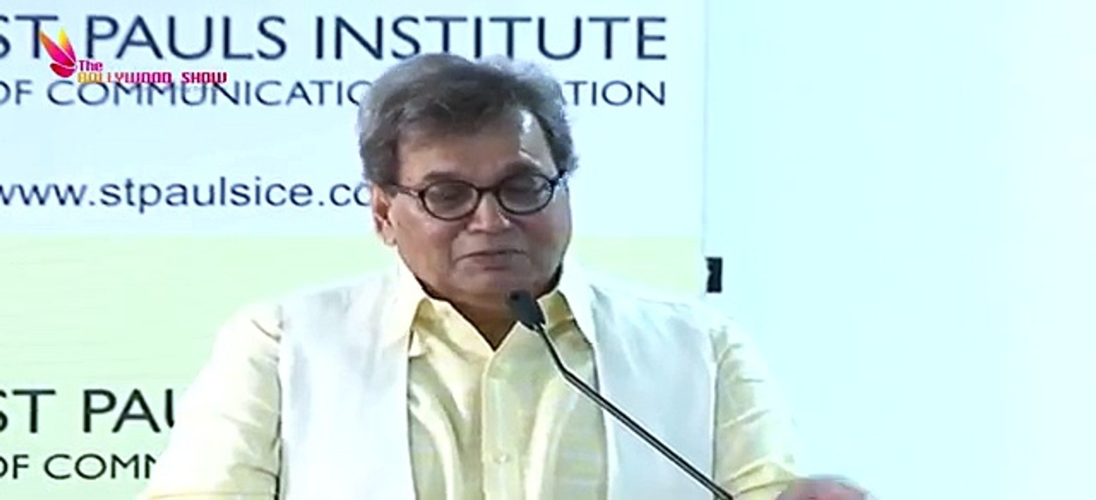 Subhash Ghai Spotted At St Paul's Institute Of Communication Education